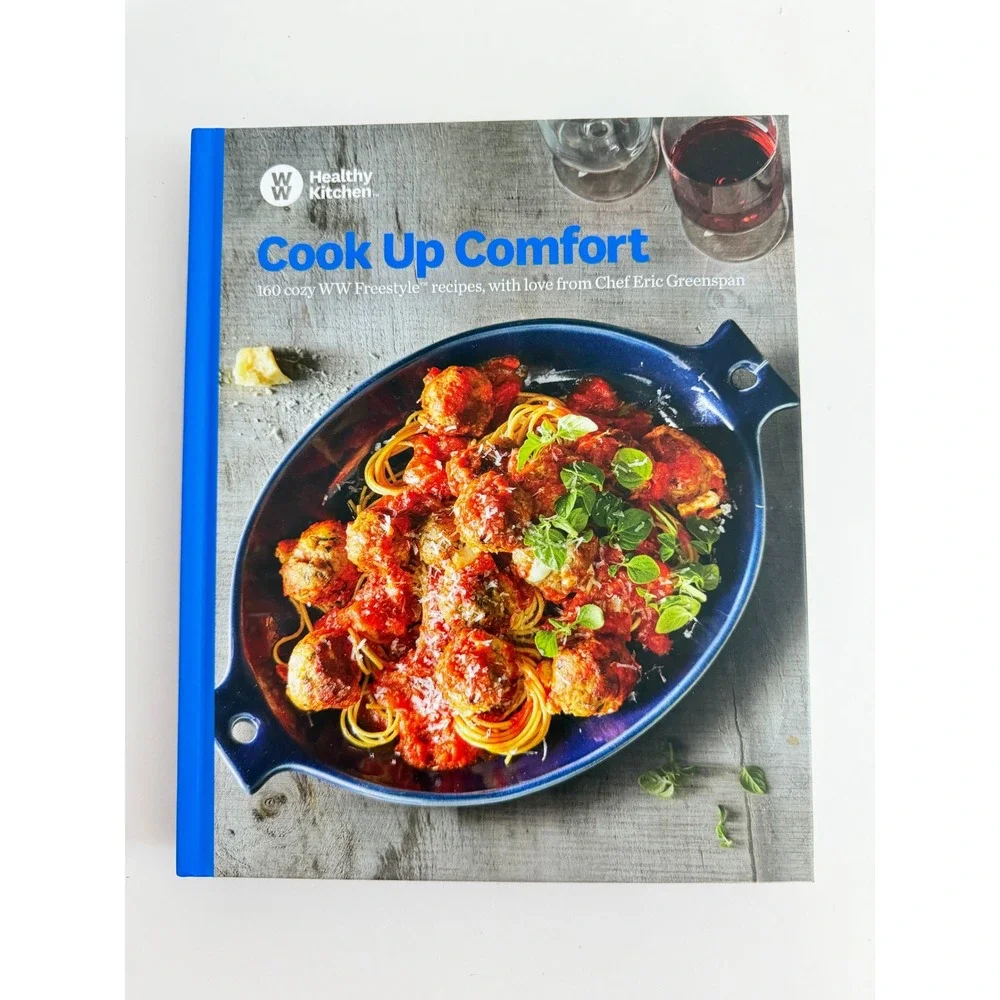 WW Healthy Kitchen Cook Up Comfort Cookbook Chef Eric Greenspan 160 Recipes Hard